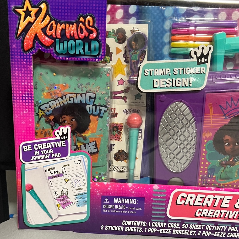 Karma’s World Create & Carry Creativity Set - Picture 2 of 4